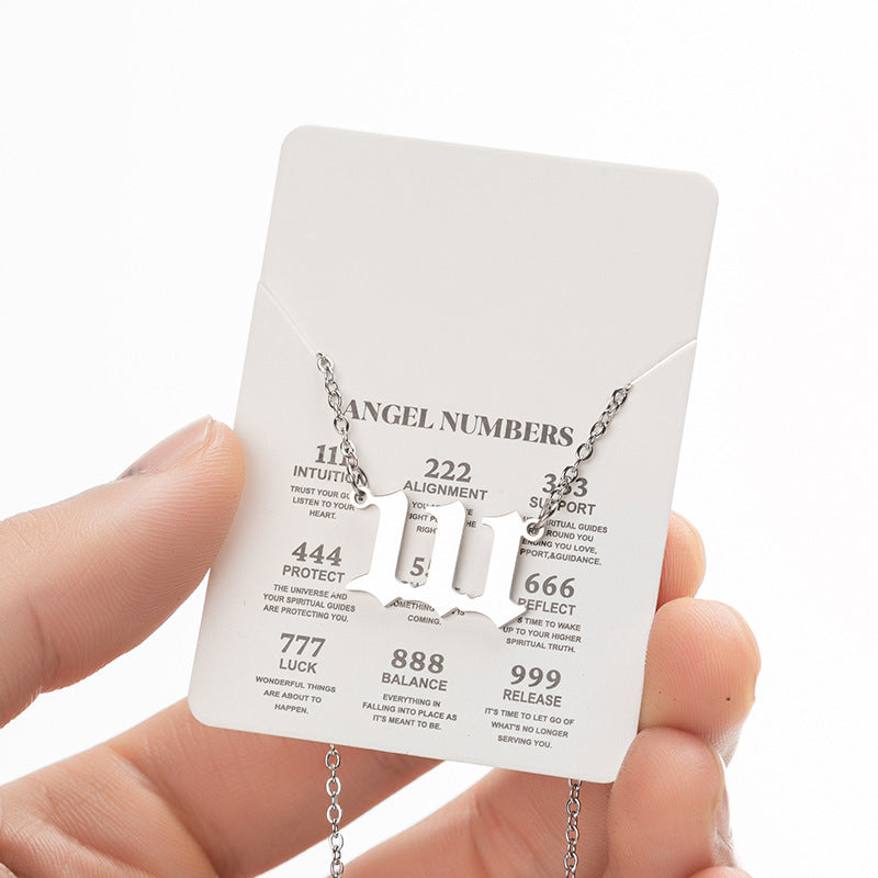 Curaçao Angel Lucky number Necklace