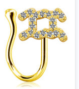 Curaçao constellation nose ring