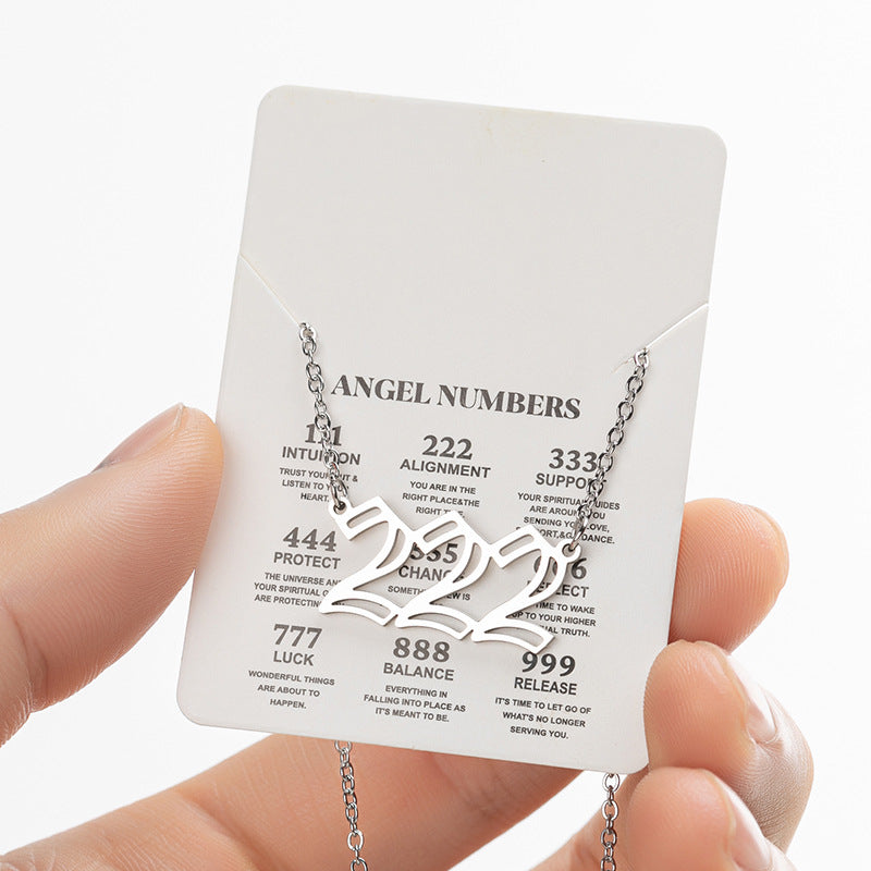 Curaçao Angel Lucky number Necklace