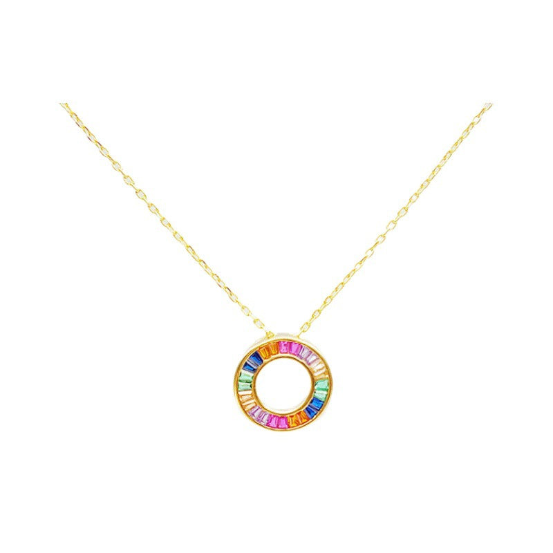 Curaçao colorful stone necklace