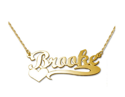 Curaçao Letter Creative Custom Necklace