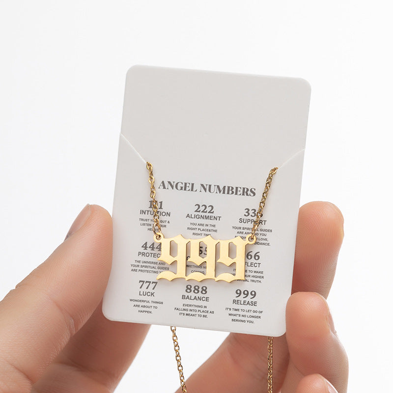Curaçao Angel Lucky number Necklace