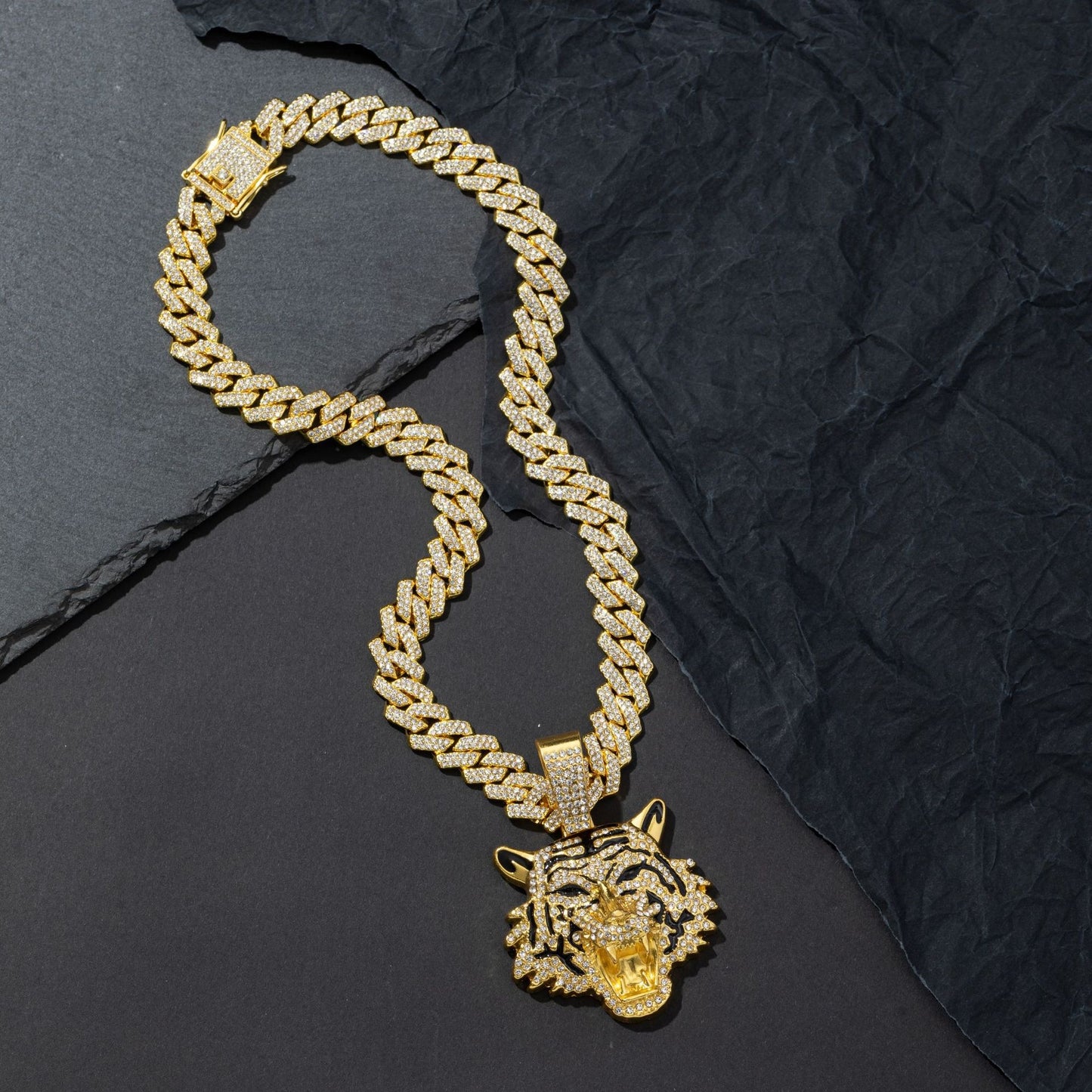 Curaçao cool full diamond Necklace