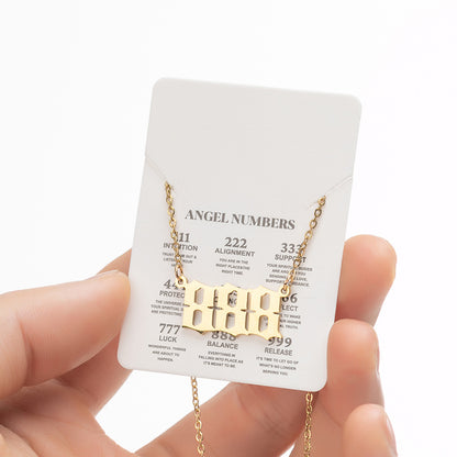 Curaçao Angel Lucky number Necklace