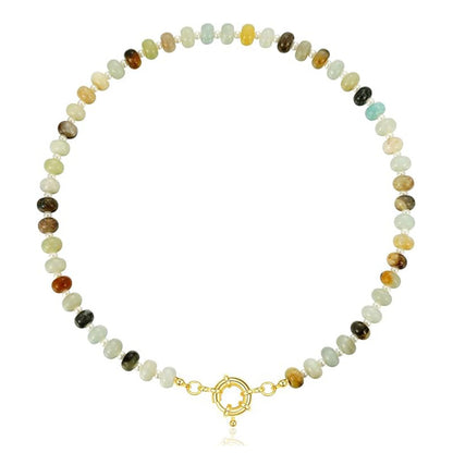 Curaçao Beach Handmade beaded Necklace