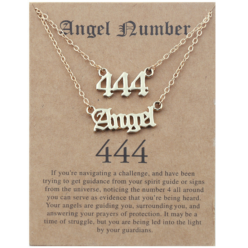 Curaçao Angel Lucky number Necklace