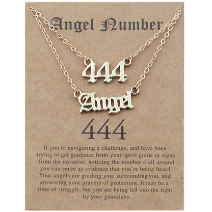 Curaçao Angel Lucky number Necklace