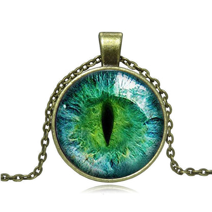 Curaçao cats eye longans Necklace