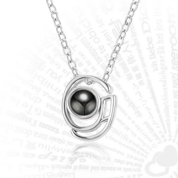 Curaçao Letters Pendant Languages Necklace