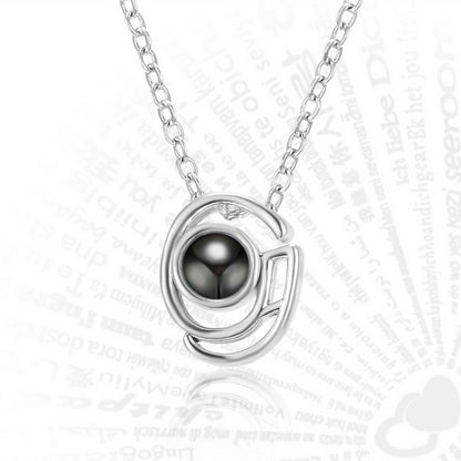 Curaçao Letters Pendant Languages Necklace