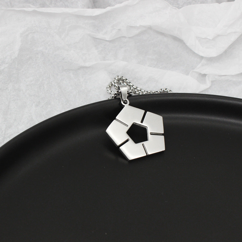 Curaçao Blue prison football Necklace