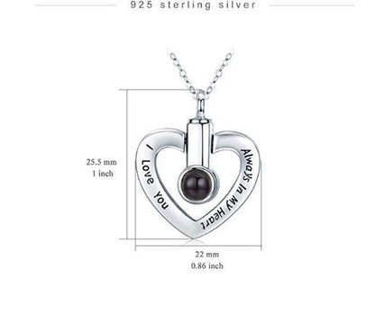 Curaçao Heart shaped pendant