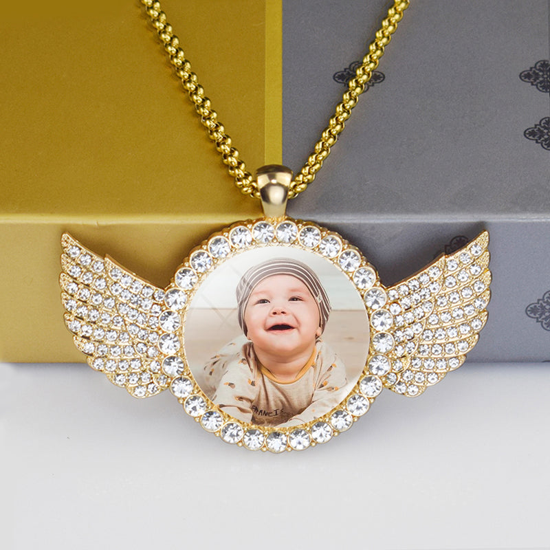 Curaçao Angel wings medallions Necklace