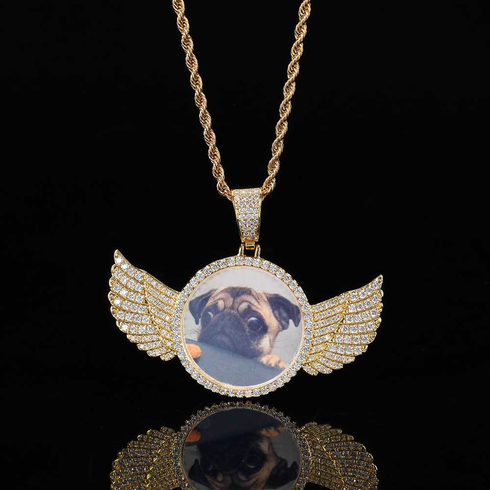 Curaçao Angel wings medallions Necklace