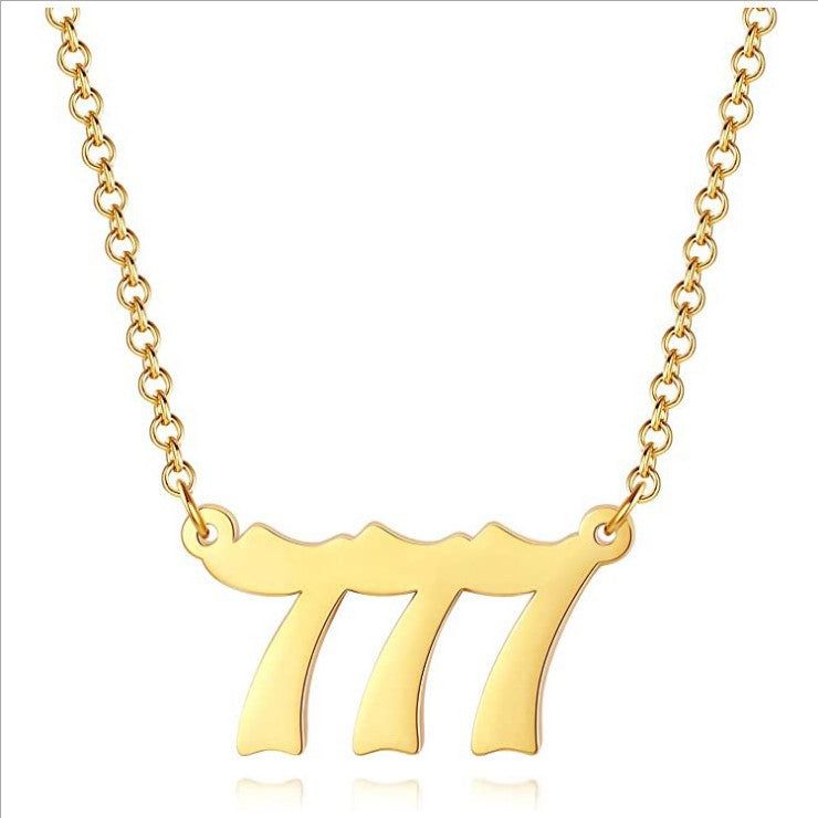 Curaçao Angel number necklace