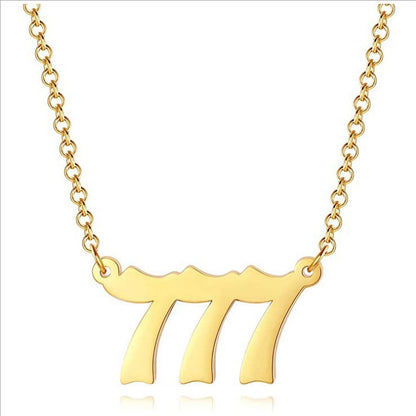 Curaçao Angel number necklace