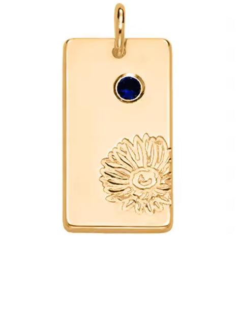Curaçao blossom birth flower Necklace
