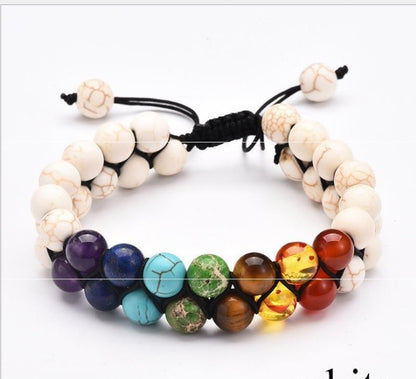 Curaçao colorful stone european Bracelet