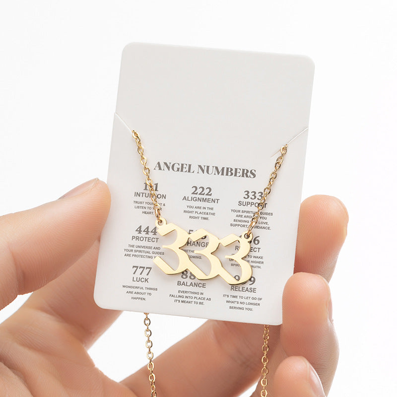 Curaçao Angel Lucky number Necklace