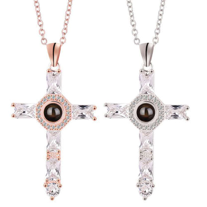 Curaçao creative cross necklace