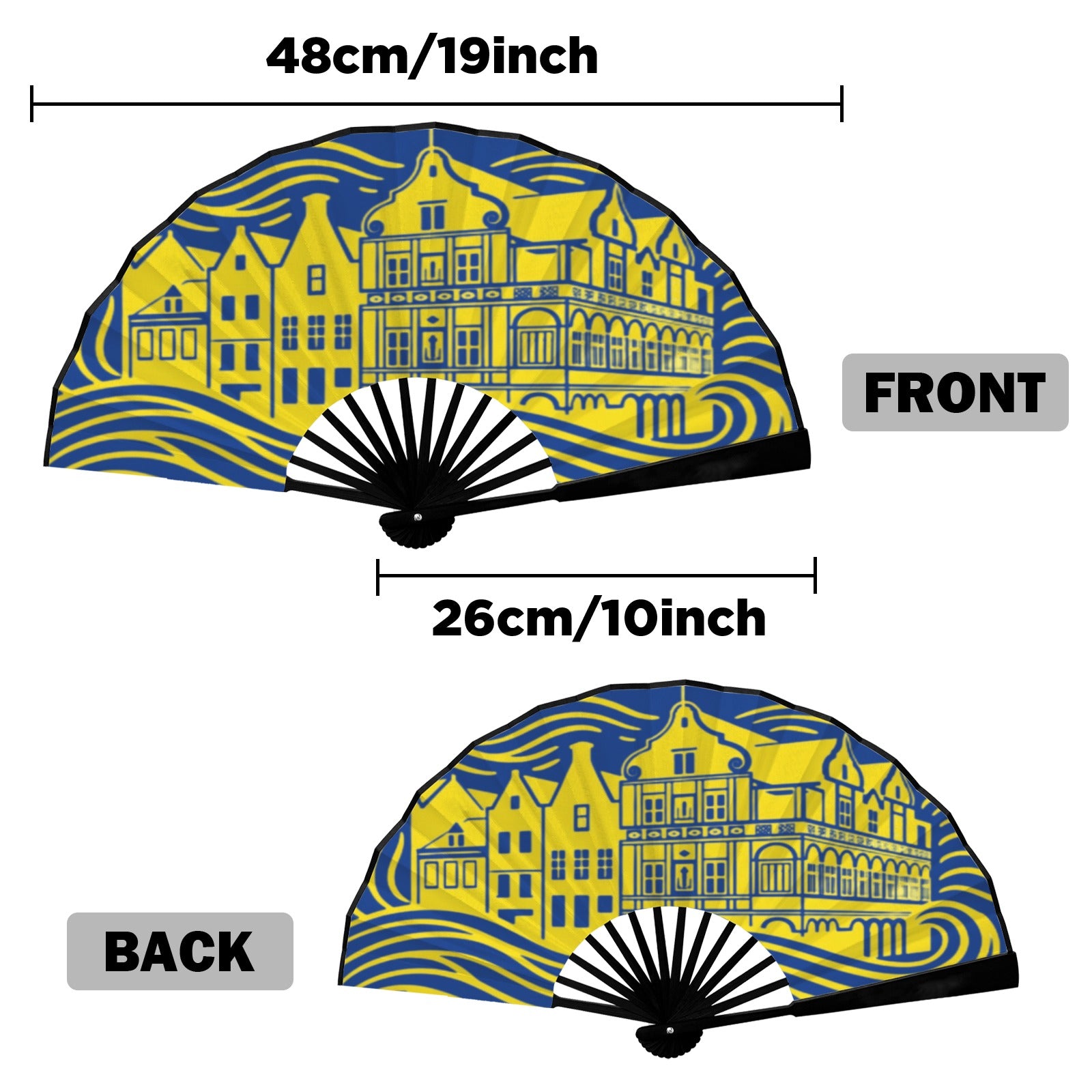 Curacao Folding Fan