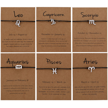 Curaçao constellation zodiac sign Bracelet
