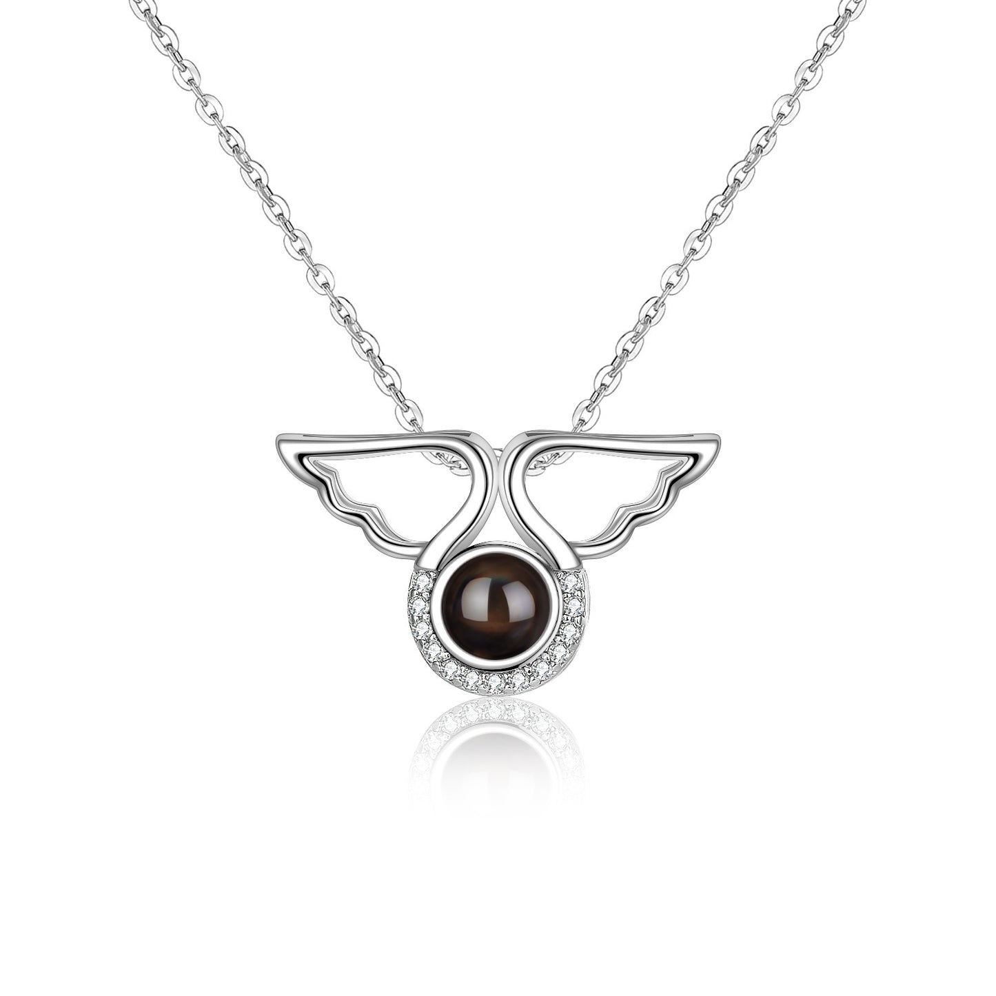 Curaçao Angel wings personality Necklace
