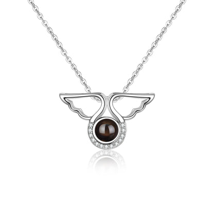 Curaçao Angel wings personality Necklace