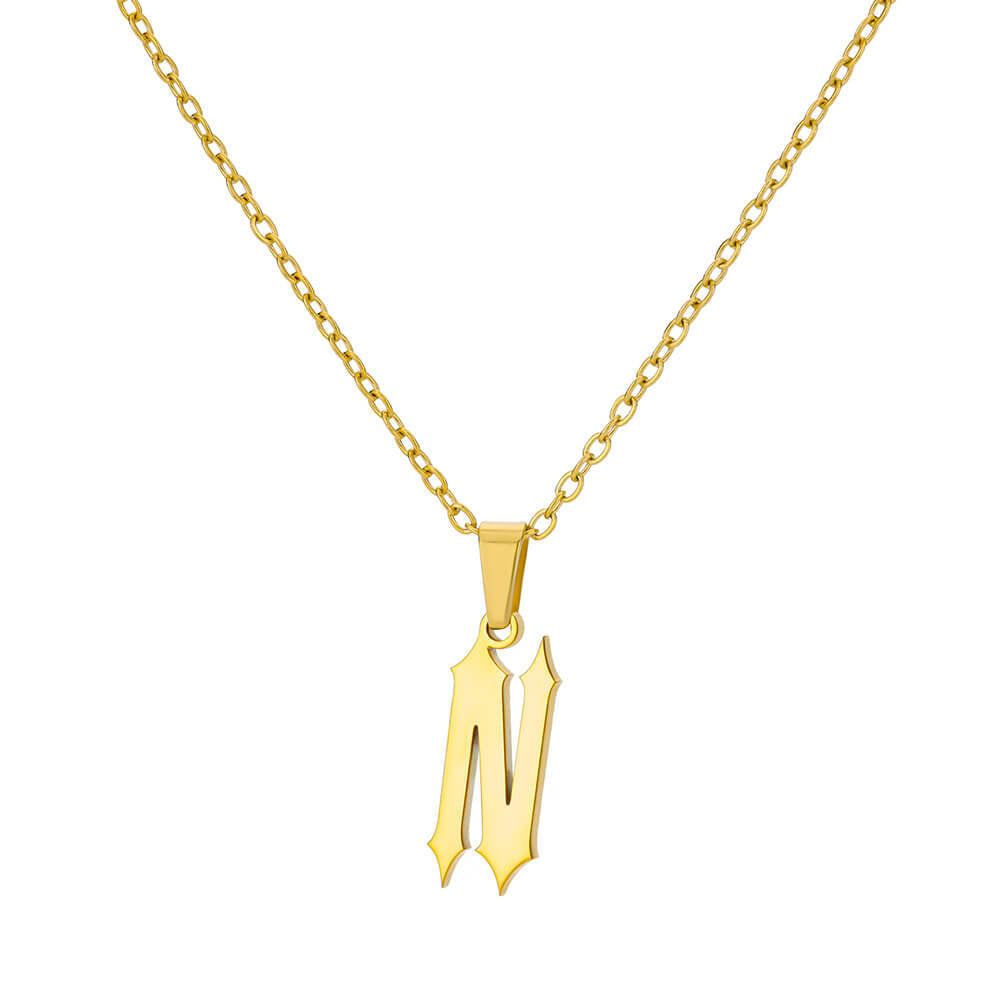 Curaçao Letter Ancient English Necklace