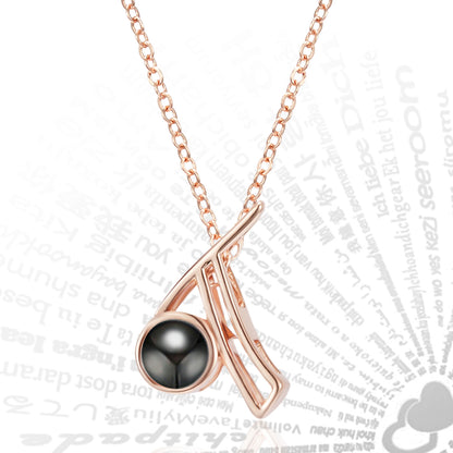 Curaçao Letters Pendant Languages Necklace